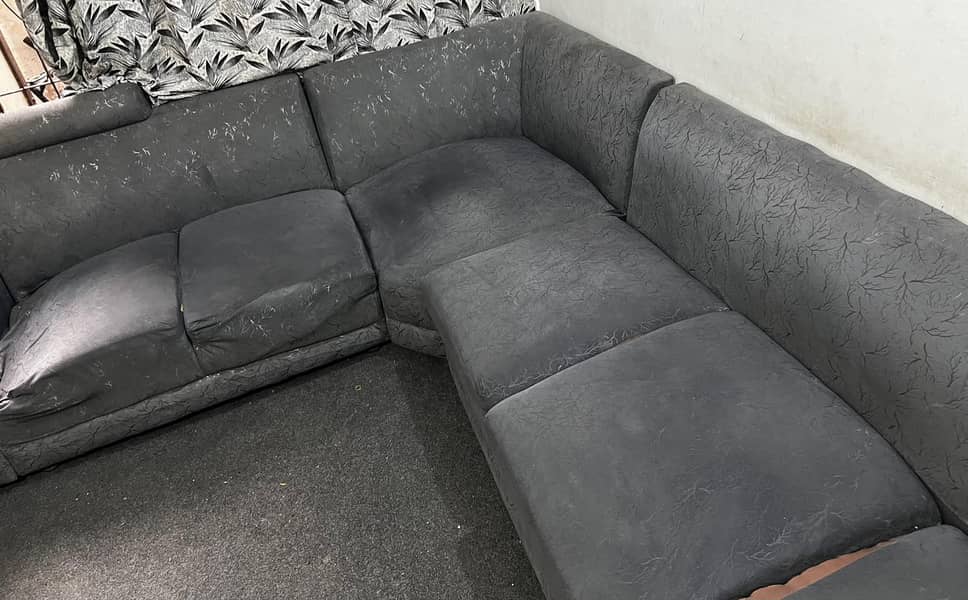 L shape sofa set 1