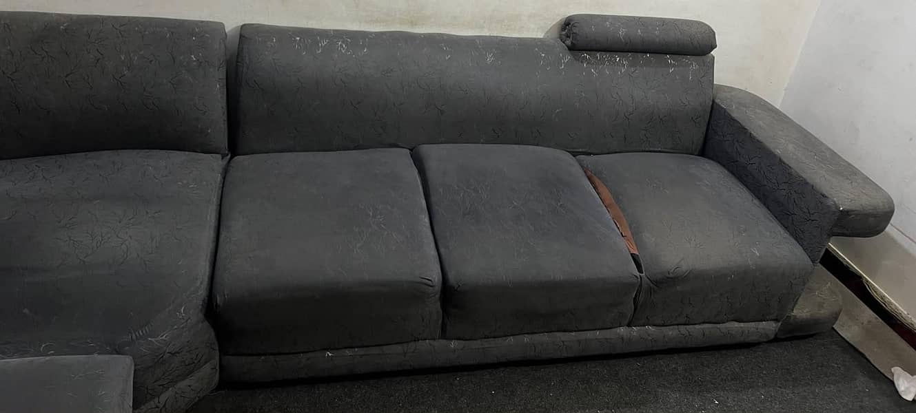 L shape sofa set 2