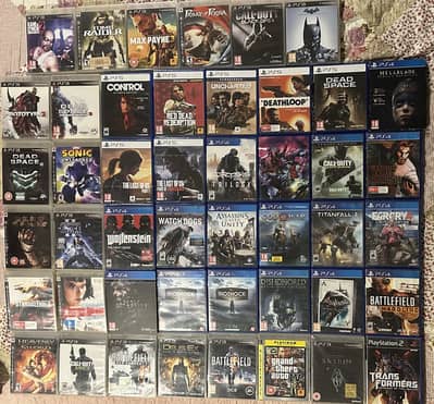 PS5 PS4 and PS3 games NEW and USED