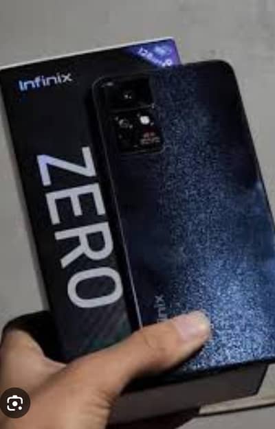 Infinix Zero X Pro 8 128 with box chger original finger ok