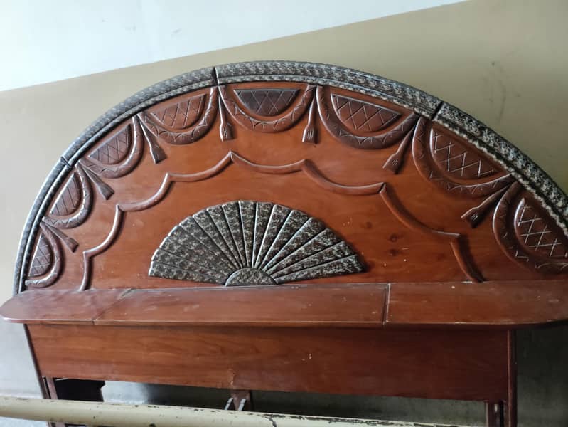 Wooden Solid  Bed 0