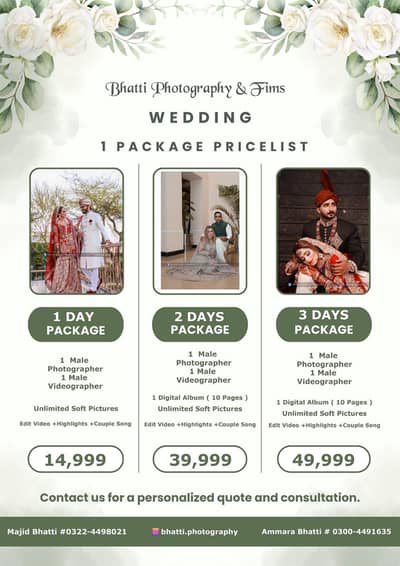 50%OFF Bhatti Photography & Films Limited Offer