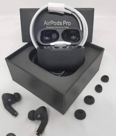 AirPods Pro 2 – White & Black | Excellent Condition | Premium Sound