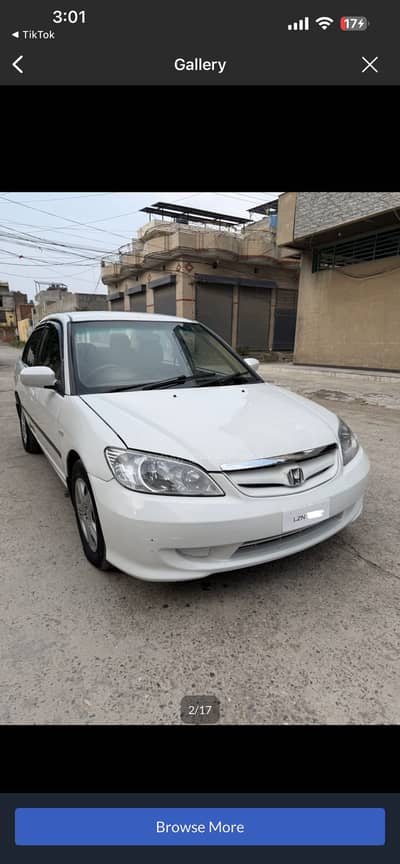 Honda Civic Oriel 2005