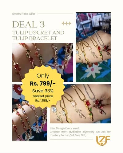 Jewelry Set Locket Bracelet 33% Off Market Limited Time Offer