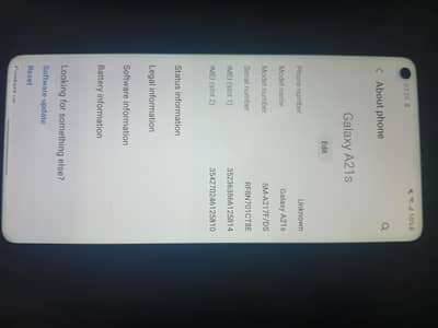 Samsung Mobile A21s