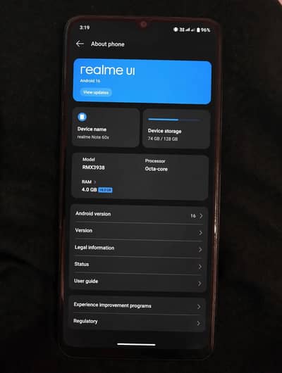 Realme Note 60x