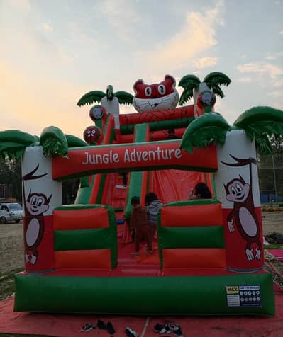 jumping castle jumping slide available rent