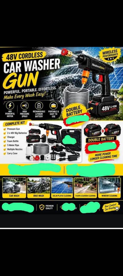 High Pressure Washer Gun