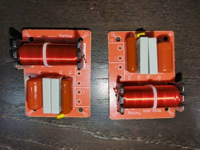 2 way 80w Hi Fi Bass Treble Network boards speaker tweeter connection