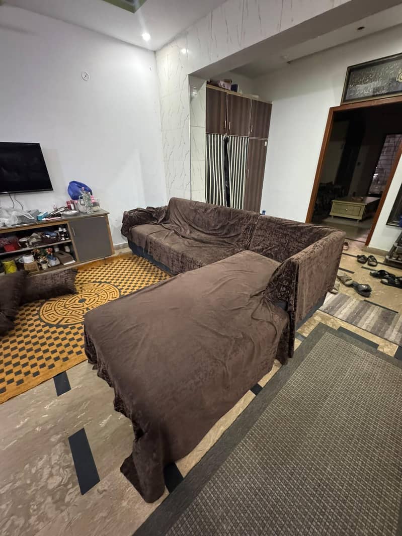 L shaped sofa set 0