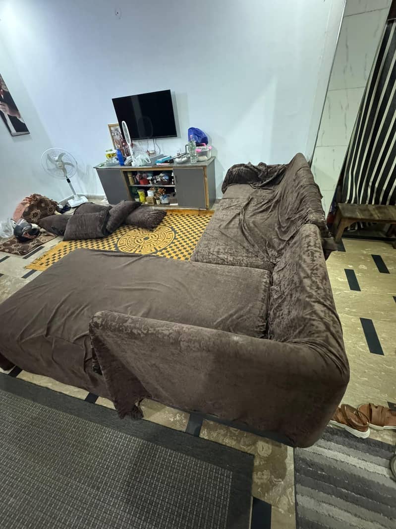 L shaped sofa set 1