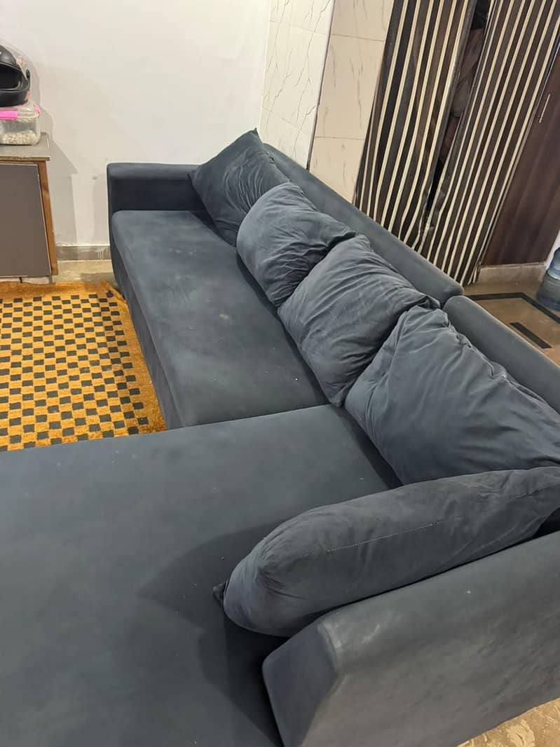 L shaped sofa set 4