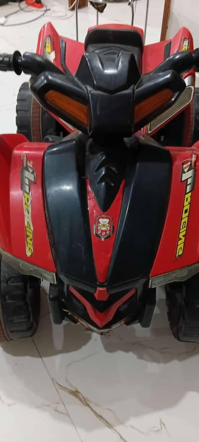 Kids Electric Ride On ATV/Quad Bike – Red – Repair Required
