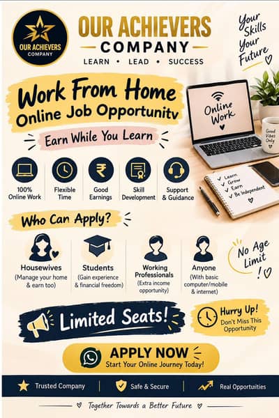 Online Work From Home – Flexible Hours