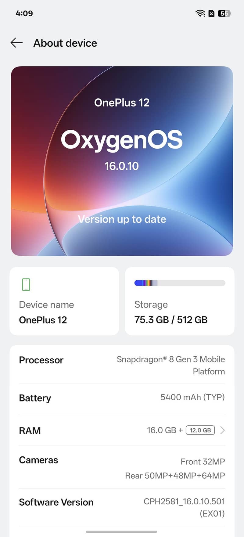 ONE PLUS 12 5