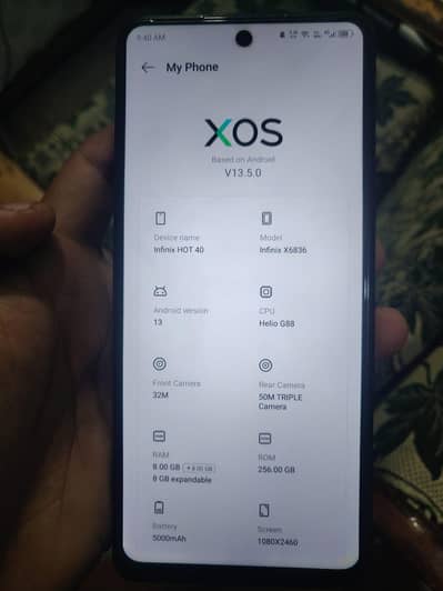 Infinix Hot 40 pro