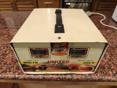 United Auto-Voltage Stabilizer 2000w for Fridge