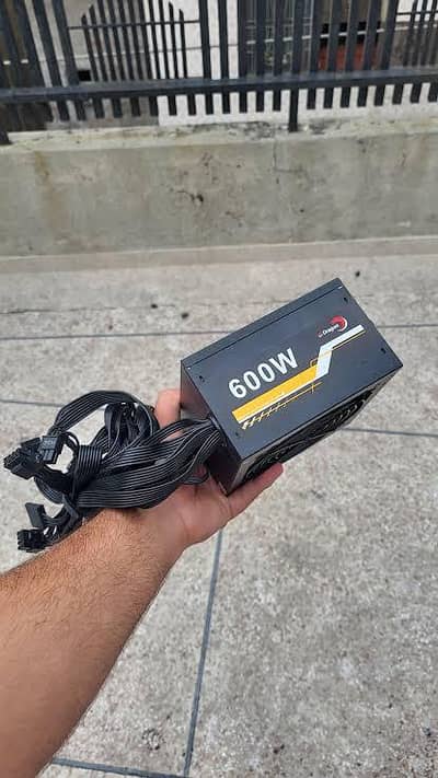 edragon 600watt psu
