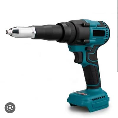 Rivit gun machieen new  ( electric with 2 bettery