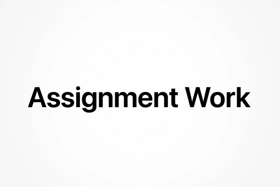 Assignment work 0
