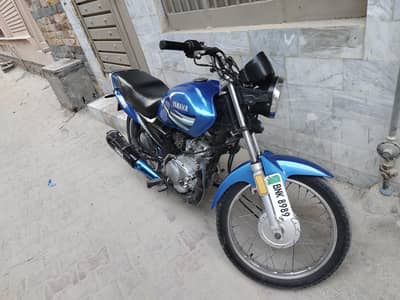 Yamaha ybz 125. blue color