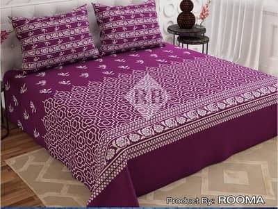  Cotton King Size Bedsheet — Premium Comfort & Elegant Design