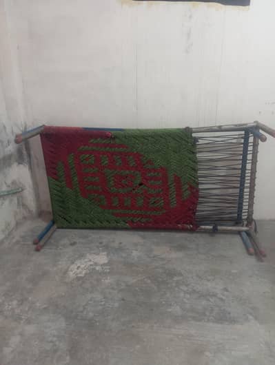 2 strong iron charpai