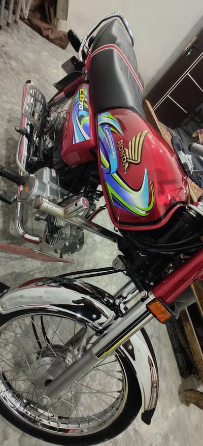 honda cd70 2024 model Full lush condition one hand use A To Z original