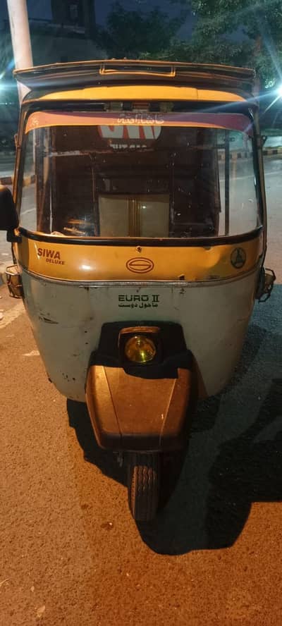 Siwa rickshaw 2018 model lpg munasib price mai