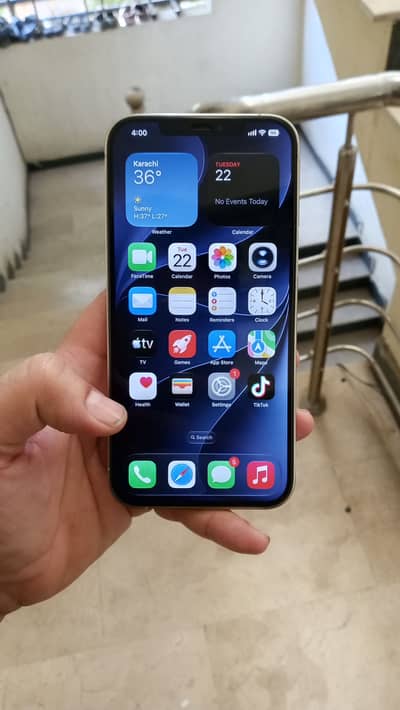 Apple iPhone 12 Pro Max peak set 84 battery health all ok 5g lla wala