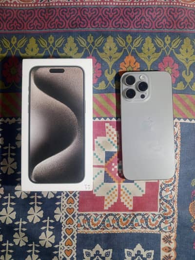 Apple iPhone 15 Pro Max with box