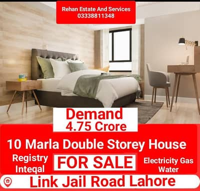 10 Marla Owner Built House For Sale At Link Jail Road Lahore