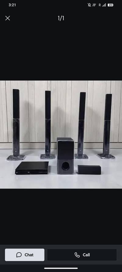LG home theater system| full heavy bas | surrounded sound