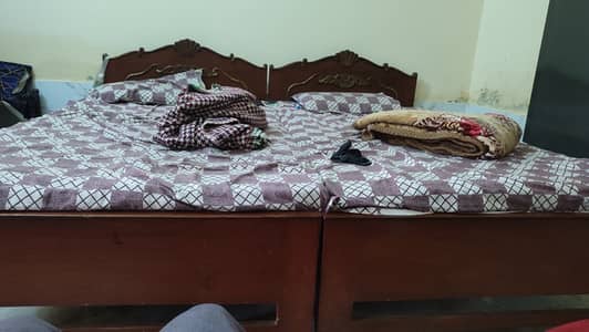 2 beds and dressing