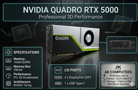 NVIDIA GTX 1080 TI 1660 SUPER RTX 4000 RTX3070 RTX3080 P1000 P2000 P5