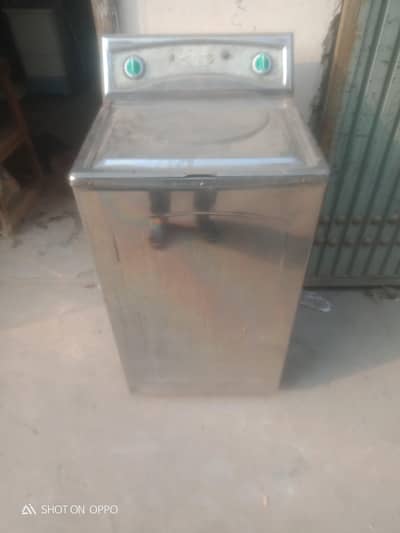 steel washing machine