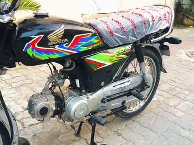 Honda cd 70 21 model total geniun bike