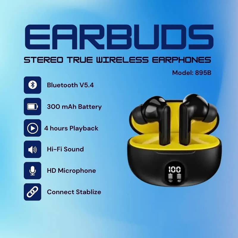 Bluetooth earbuds 3