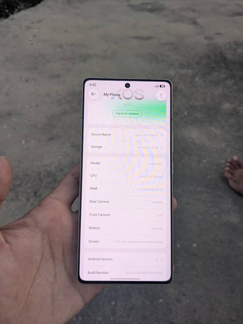 Infinix note 50 pro 6