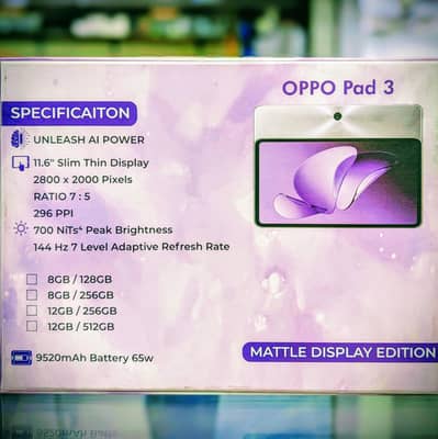 OnePlus Pad / Oppo Pad 3
