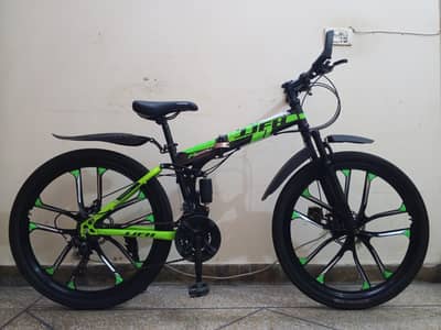 26 INCH IMPORTED (FOLDING) GEAR CYCLE 3 MONTHS USED 03471667779