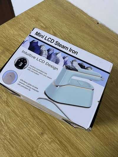 Mini Lcd steam iron