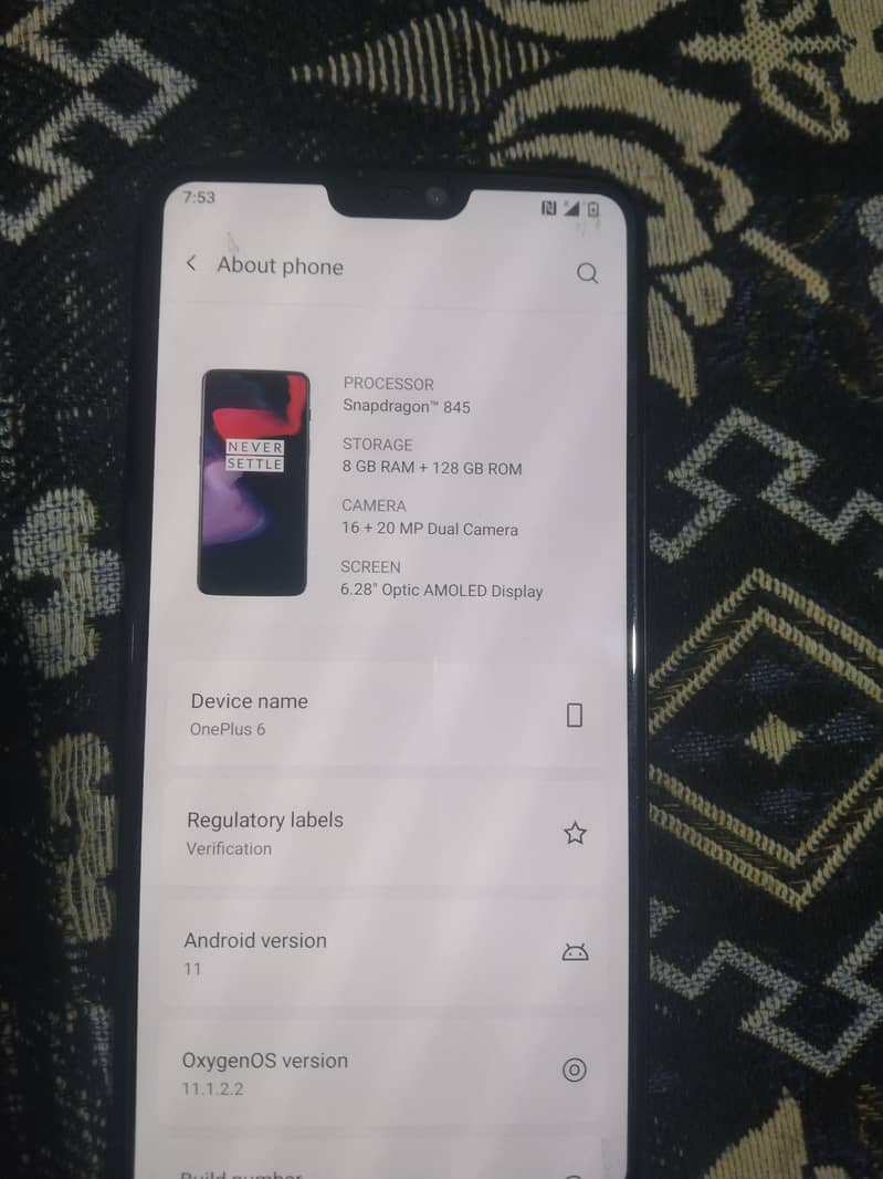 One Plus 6 4