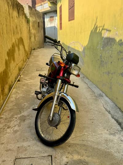 All parts are original and engine vice zero and front back tyre new ha