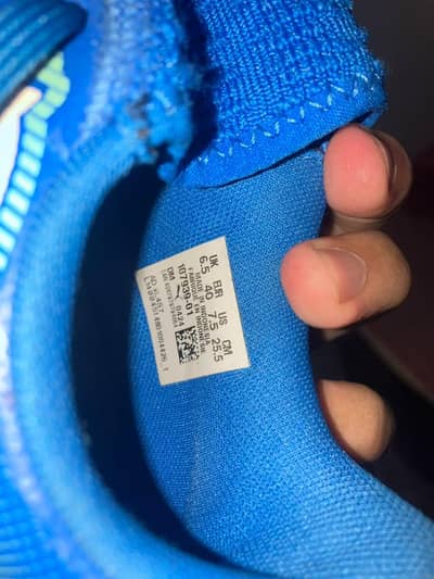 football shoes.
