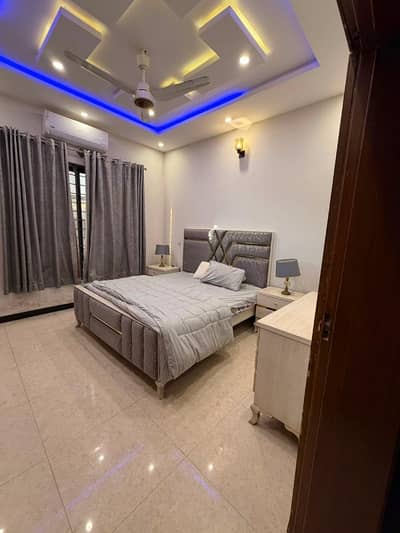 Faisal Town Block c ,5 Marla Double Unit House Available For Rent Park face