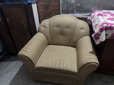 Used sofa with cover