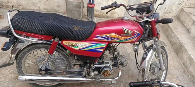 Honda CD70 2020 Modal saff bike hy new condition