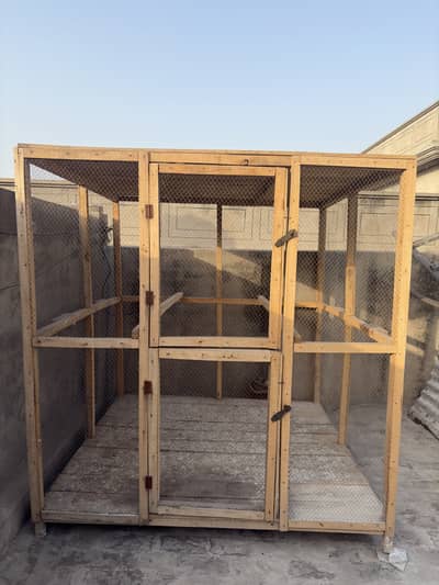 Bird aviary dog cat hen parrot pigeon cage kabootar jaal